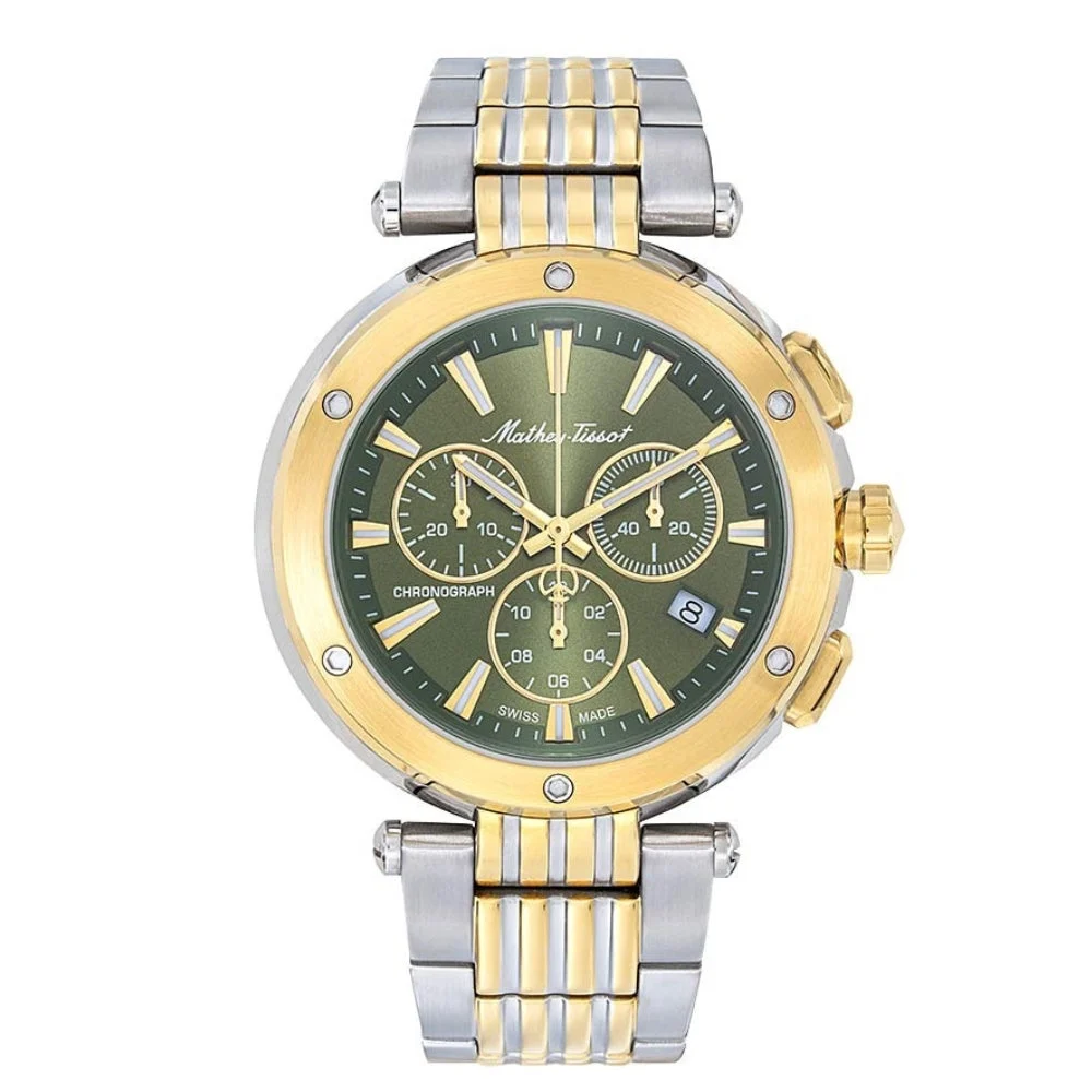 Mathey-Tissot Neptune H912CHBV 42 mm kol saati