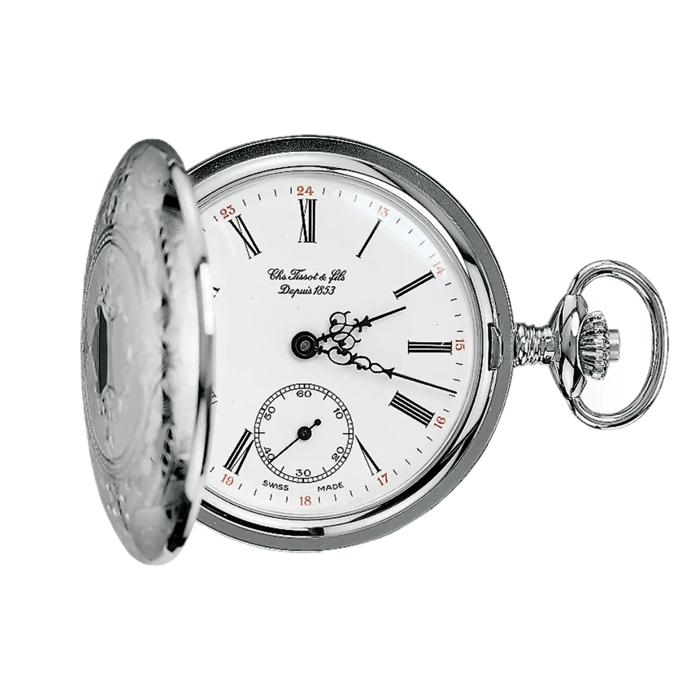 Tissot Savonnette 49.55mm T83640113 49.55 mm kol saati