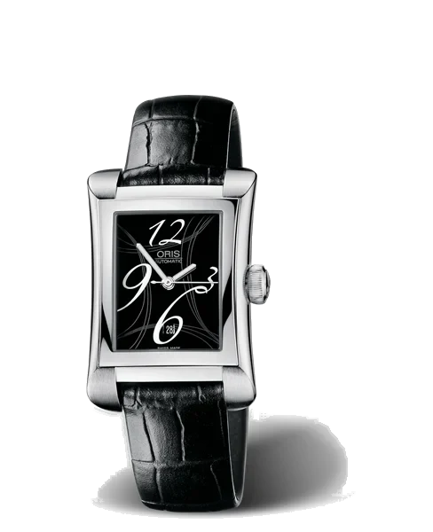 Oris Rectangular Date 2008 01 561 7620 4064-07 5 16 72 25.9 mm kol saati
