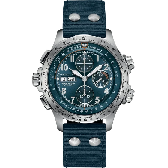 Hamilton Khaki Aviation X-Wind Auto Chrono H77906940 kol saati