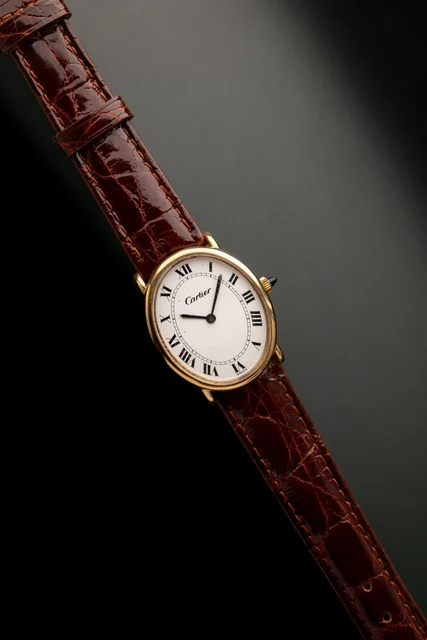 Cartier Yellow Gold kol saati