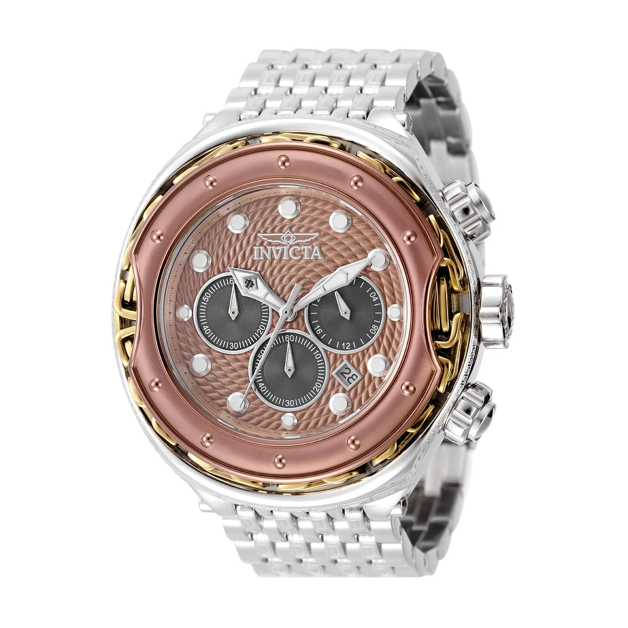 Invicta Bolt Colossus Watch - 51mm. Steel (50073) 51 mm kol saati