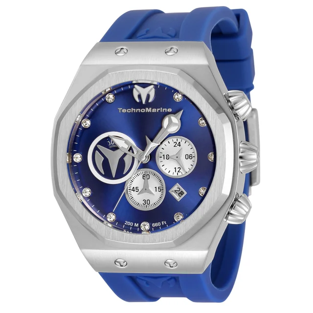 Technomarine Reef Sun Watch - 45mm, Blue (TM-520001) kol saati