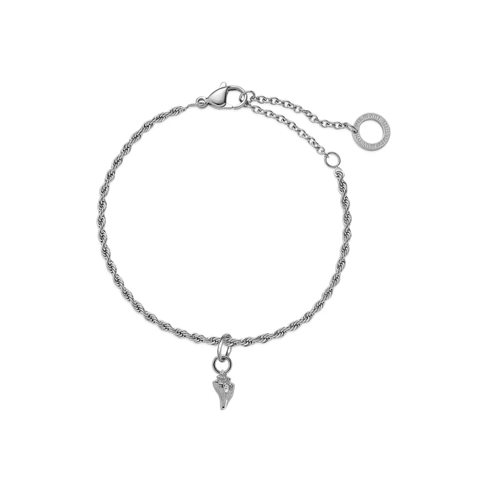 Default Set Sea Shell Charm und Armkette Silber PH-JE-0925 kol saati