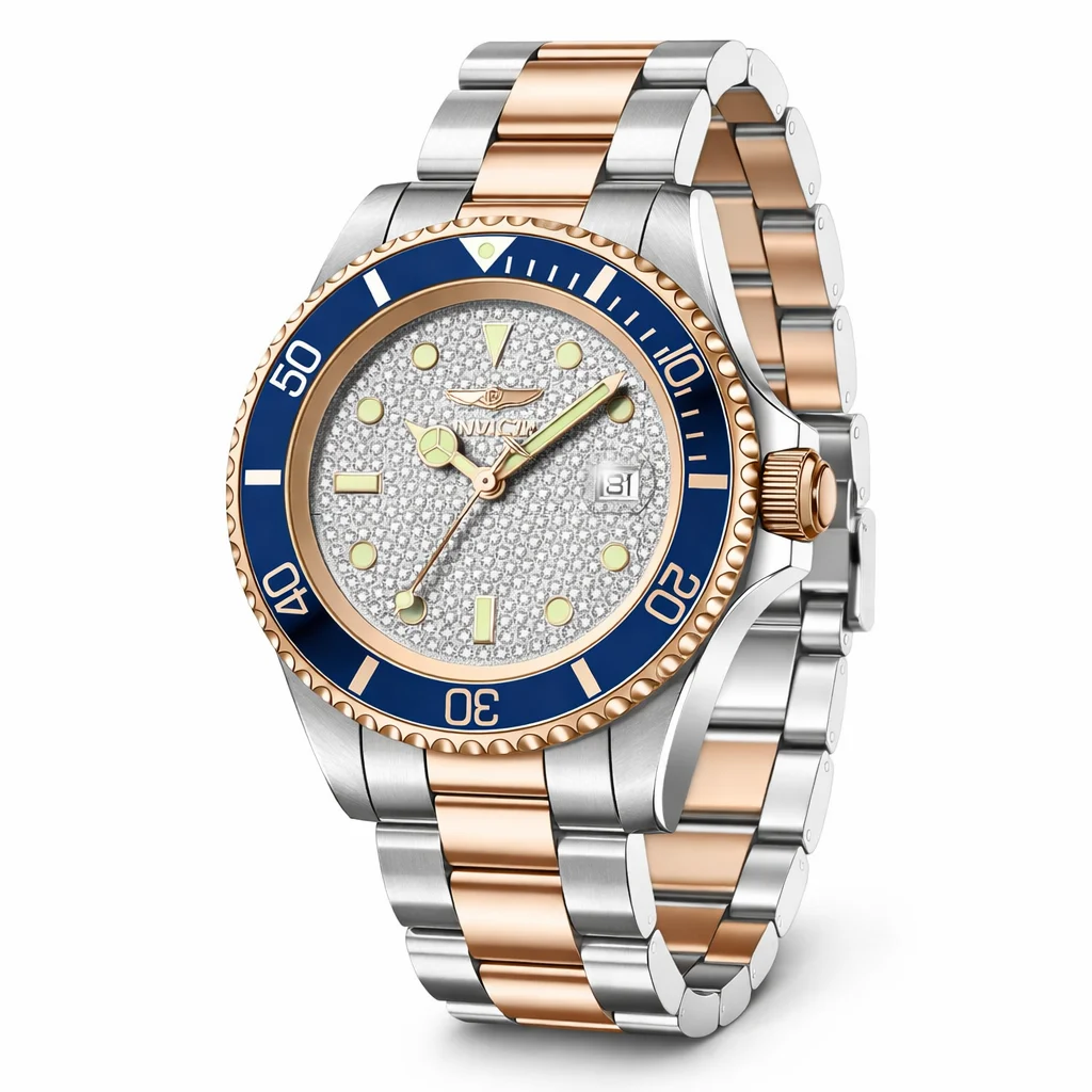 Invicta Pro Diver Isobath Watch - 40mm. Rose Gold. Steel (50290) 40 mm kol saati
