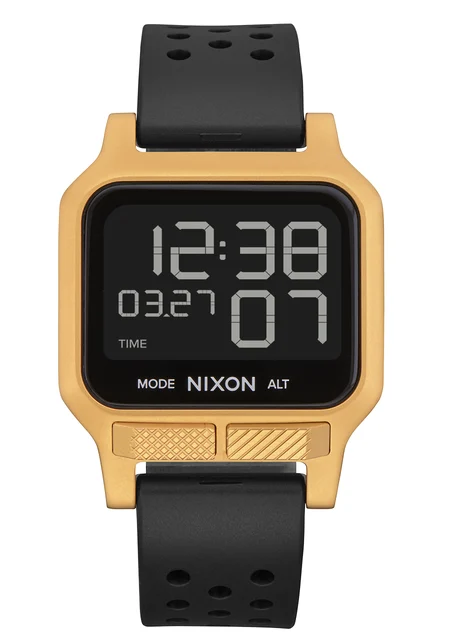 Nixon US Heat - Gold / Black A1320-513-00 kol saati