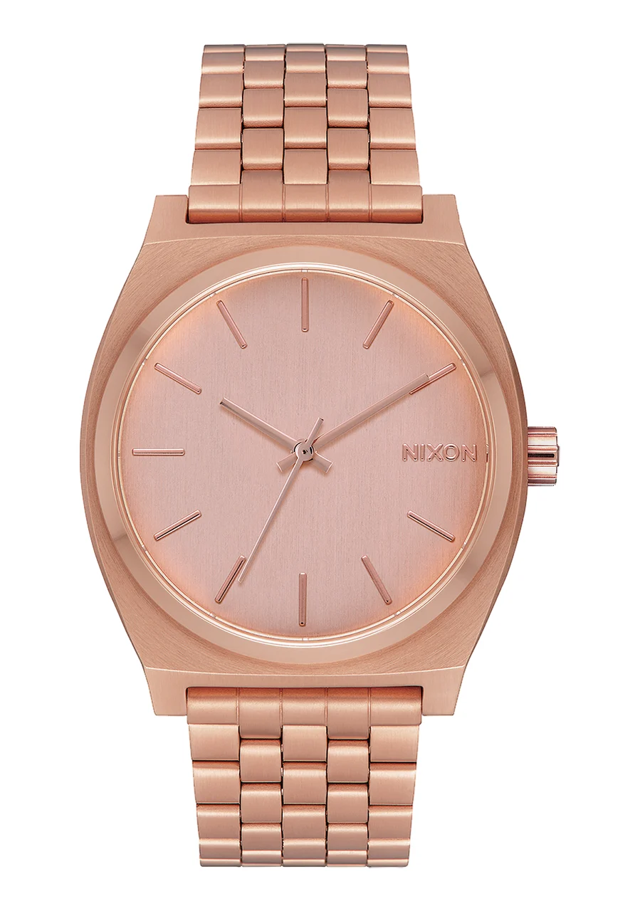 Nixon US Time Teller - All Rose Gold A045-897-00 37 mm kol saati