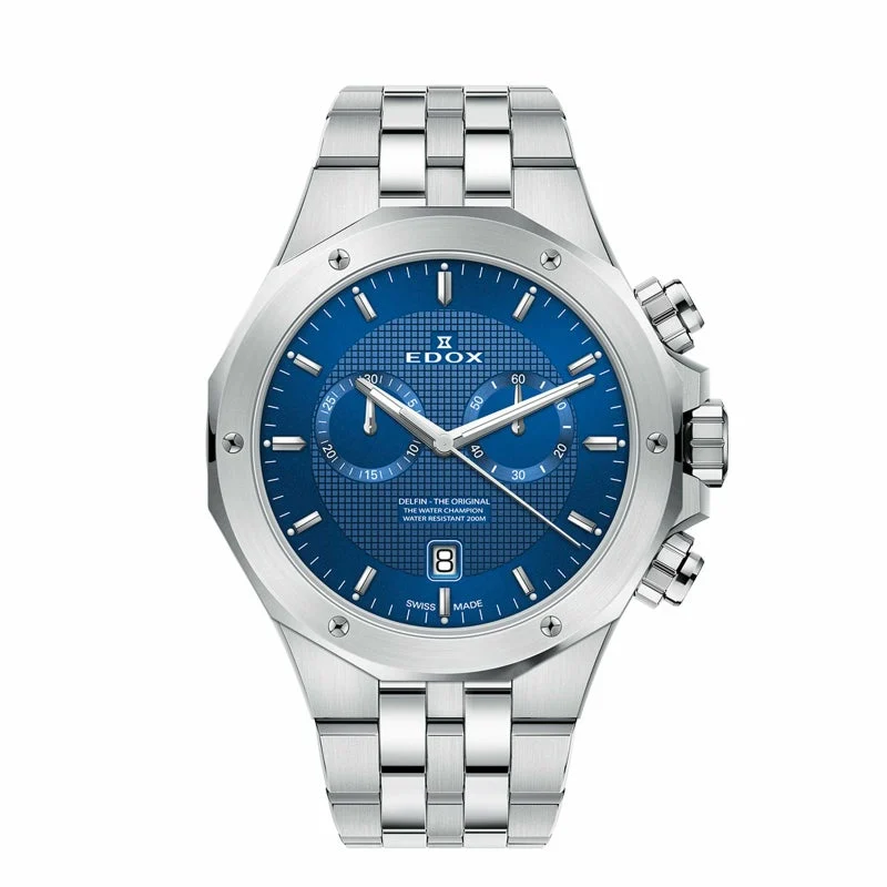 EDOX 10110-3M-BUIN 43 mm kol saati
