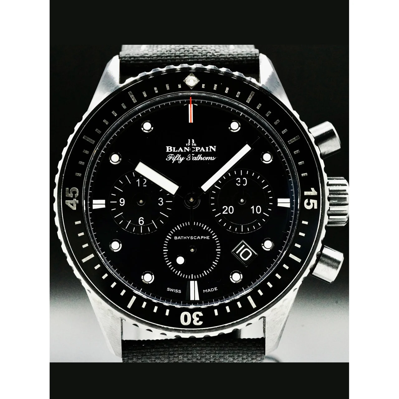 Blancpain Fifty Fathoms Bathyscaphe Chronographe Flyback 210000041907 kol saati