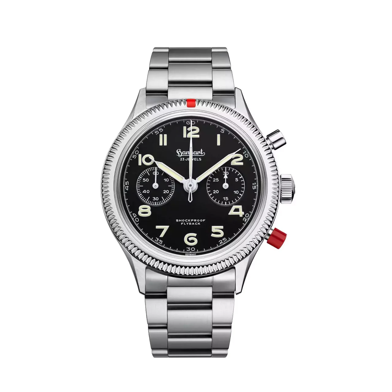 Hanhart Hanhart 417 H721.201-6428-1 42 mm kol saati