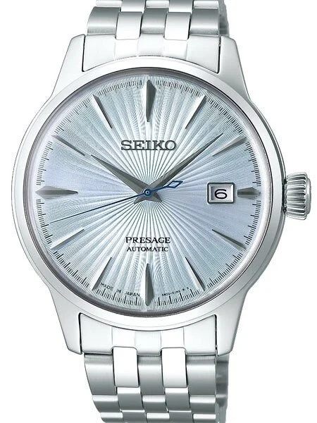 Seiko Presage "Cocktail Time" Automatic Dress Watch with 40.5mm Case #SRPE19 40.5 mm kol saati