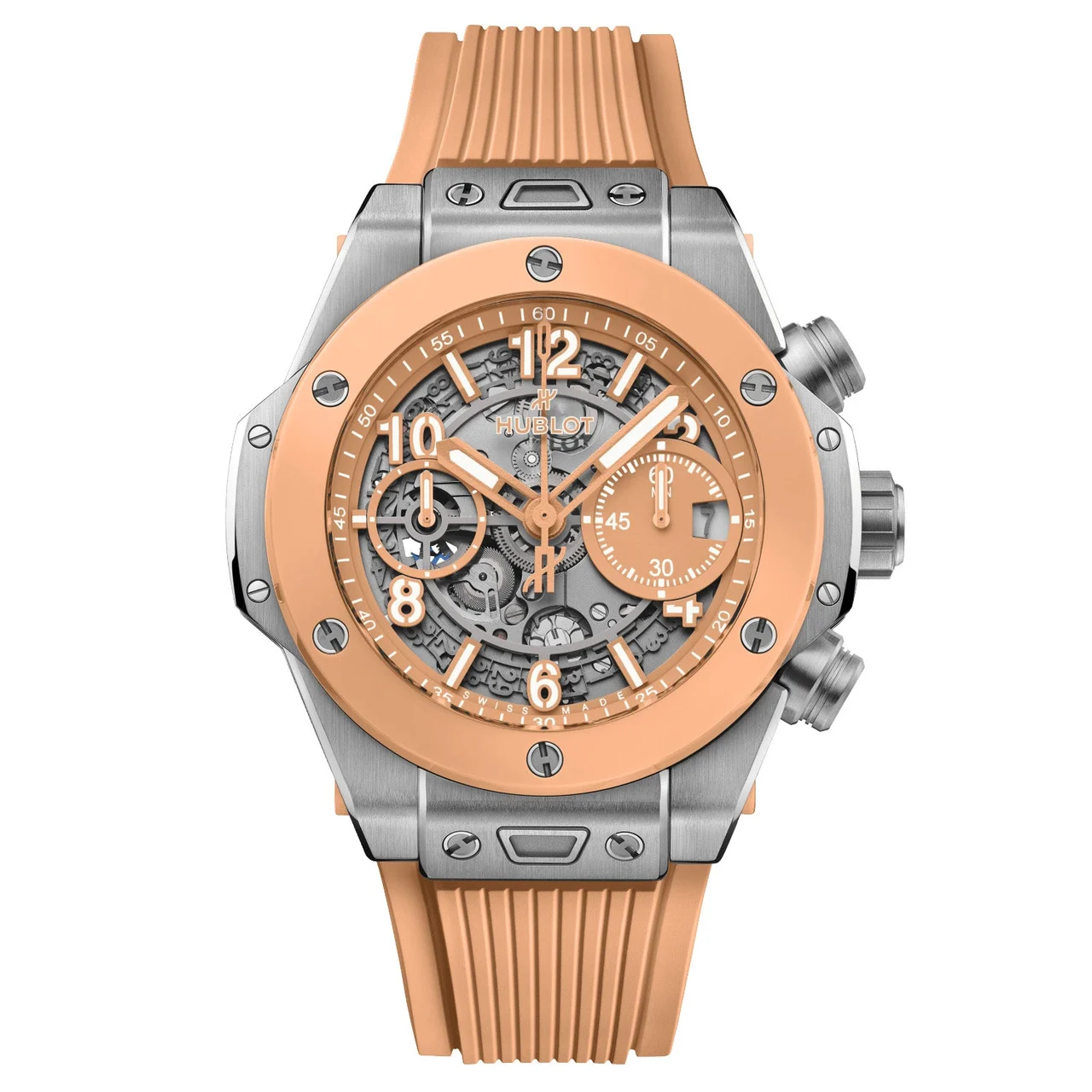 Hublot Big Bang Titanium Peach Ceramic 441.NCU.5920.RX kol saati