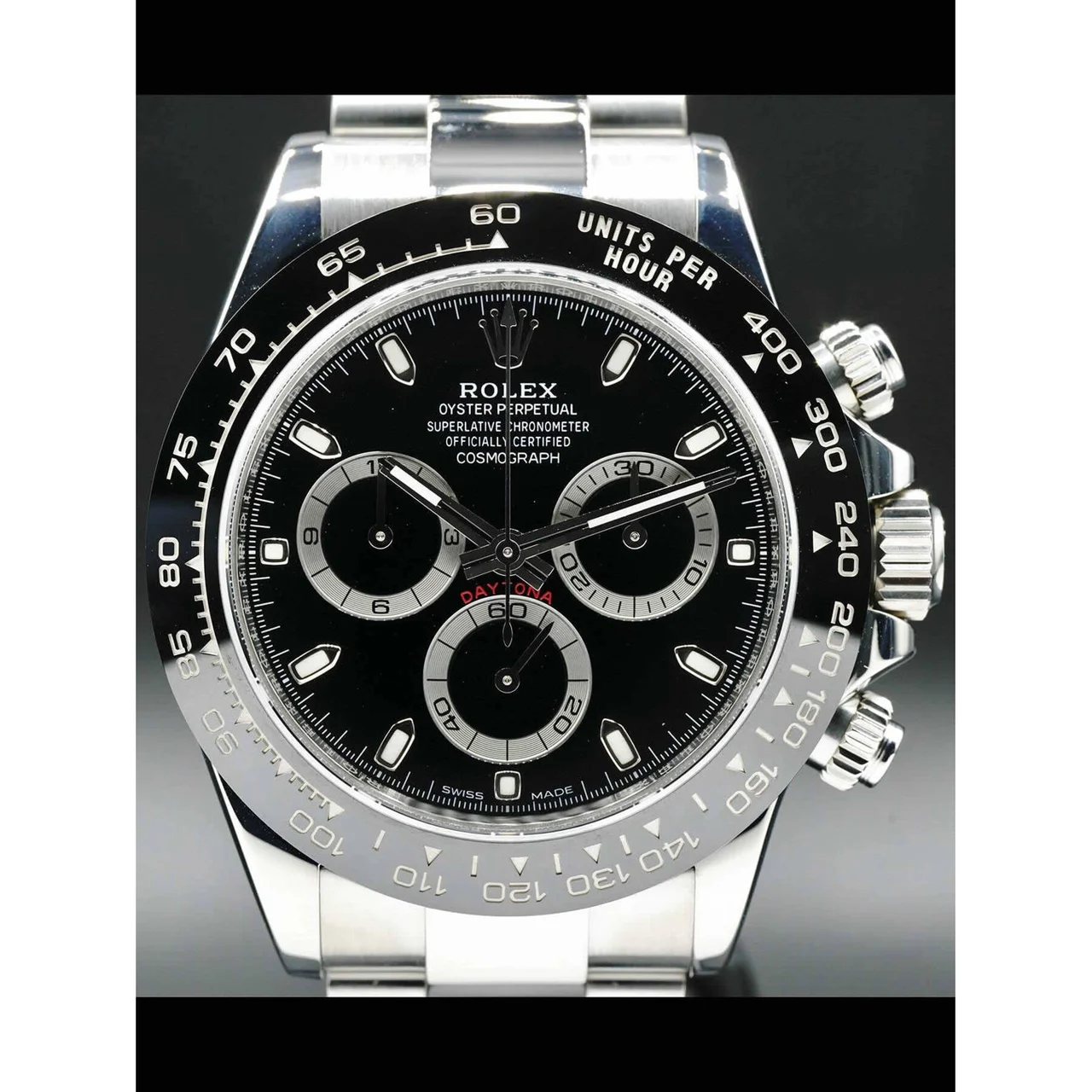 Rolex Cosmograph Daytona 40mm Watch 116500LN-0002 210000018658 40 mm kol saati