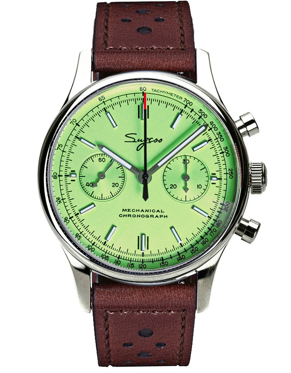 Sugess Chrono Heritage SUCHP002Z 40 mm kol saati