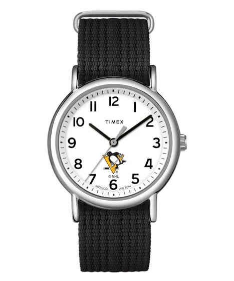 Timex Weekender Black Pittsburgh Penguins TWZHPNGM1 kol saati