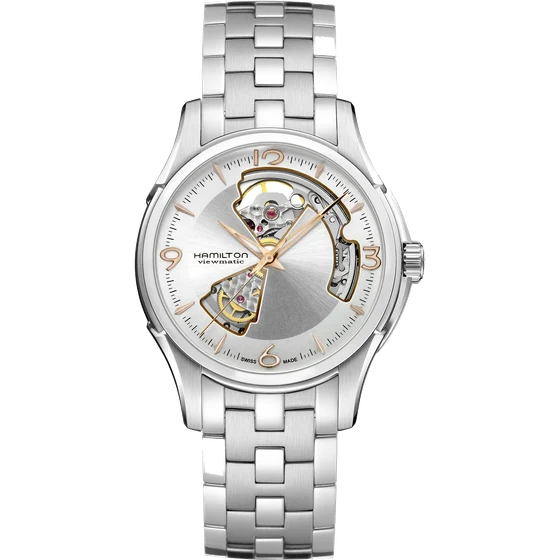 Hamilton Jazzmaster Open Heart Auto H32565155 kol saati