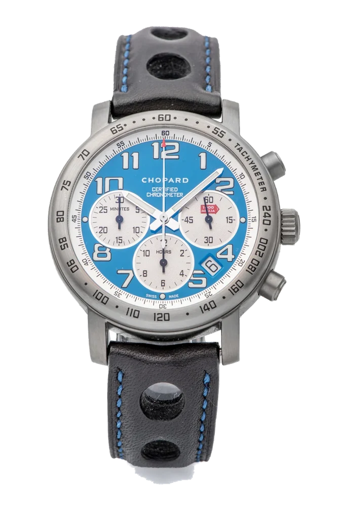 Chopard Mille Miglia, Racing Silver, Titanium 8915 kol saati