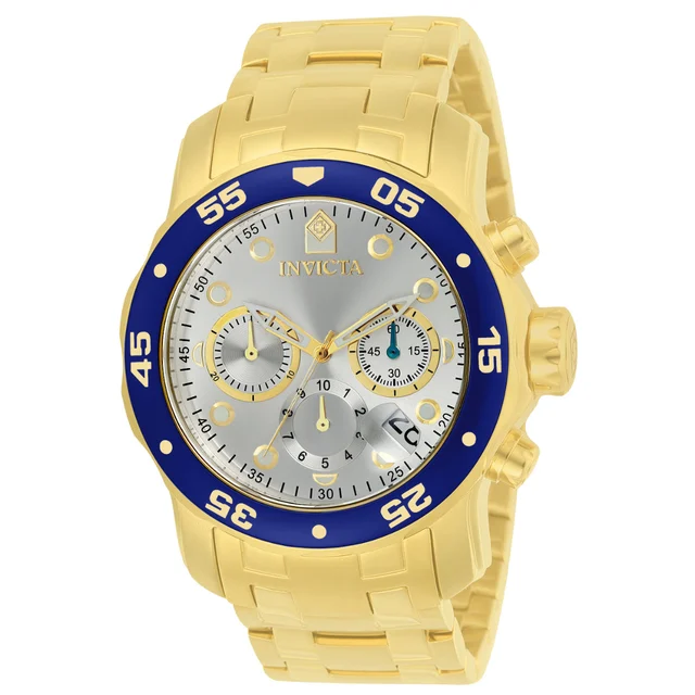 Invicta Pro Diver SCUBA Watch - 48mm. Gold (80067) kol saati