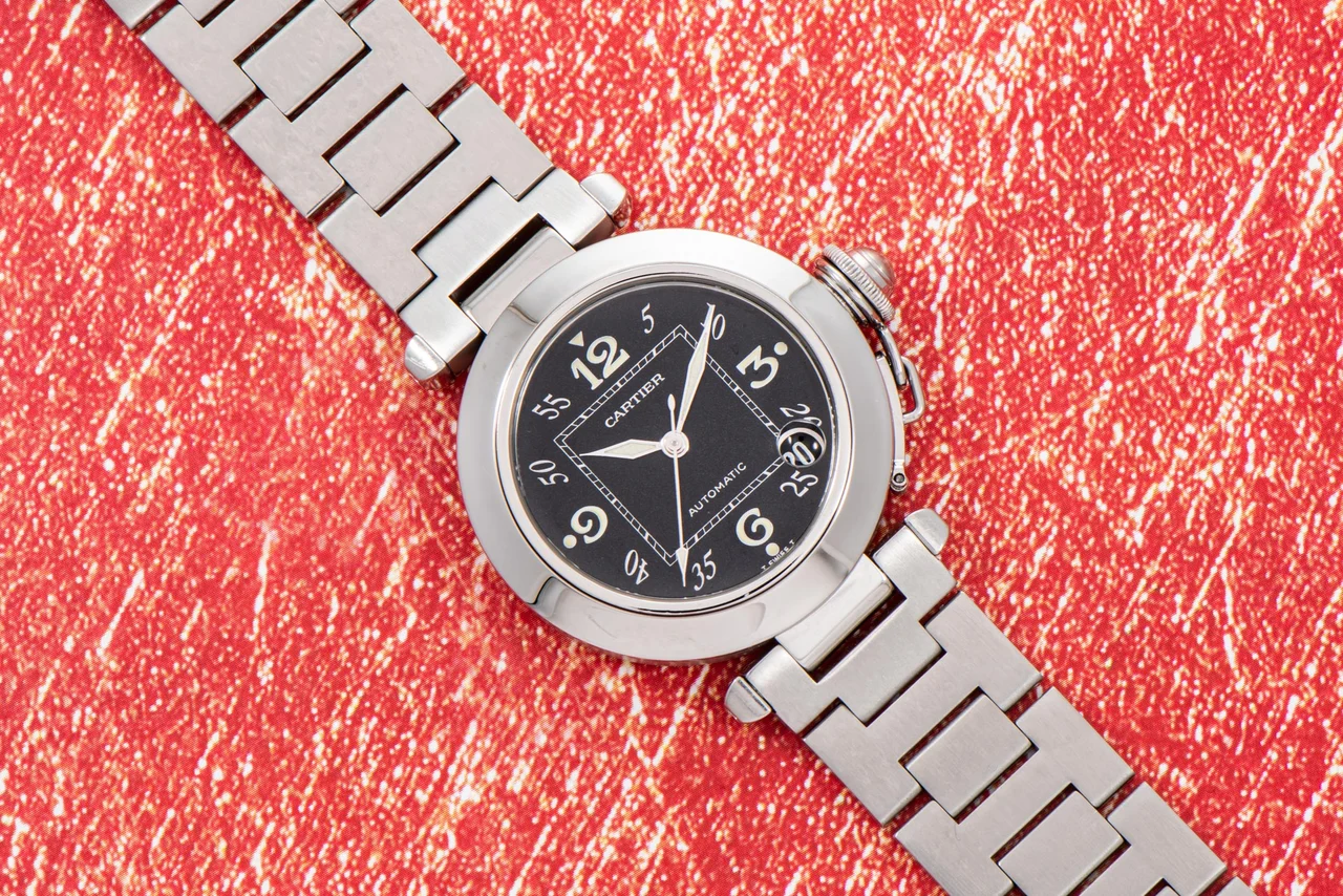 Cartier Pasha 40950040 35 mm kol saati