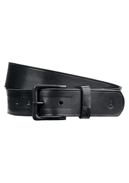 Nixon US DNA Leather Belt - Black C2347-000-01 kol saati
