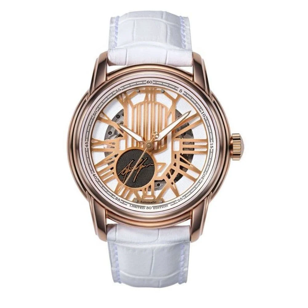 Aries Gold Aaron Yan AAYAN1120 RG-WRG-W 43 mm kol saati