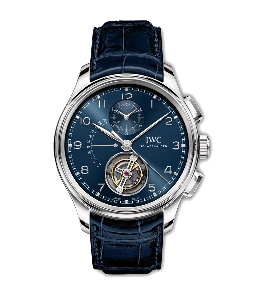IWC Portugieser Tourbillon Rétrograde Chronograph IW394007 43.5 mm kol saati