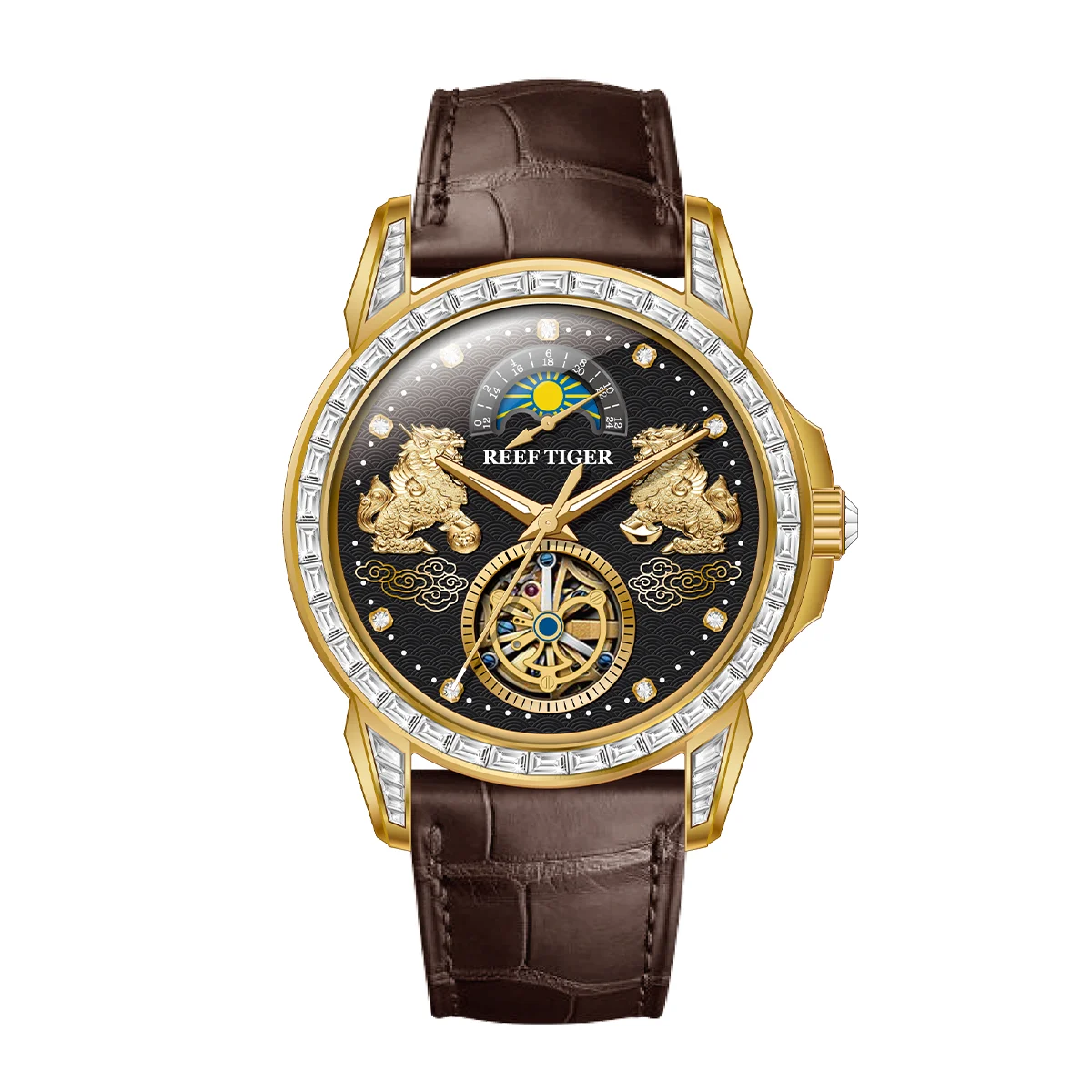 Reef Tiger Pixiu RGA1935-PBSD 43 mm kol saati