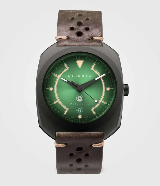 Direnzo DRZ 02 green – date (PVD) kol saati