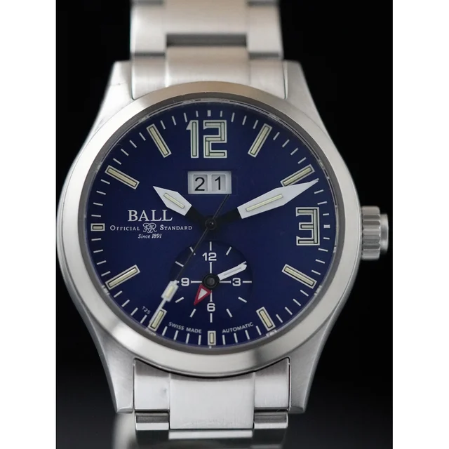 Ball Engineer Master II Voyager Dual Time 40mm Blue Dial 210009N32500 kol saati