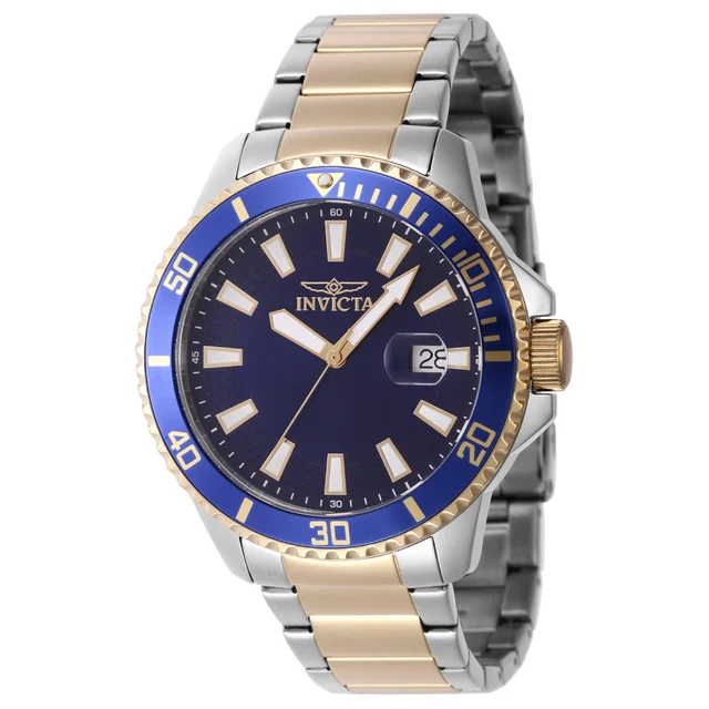 Invicta Pro Diver Watch - 45mm. Gold. Steel (46142) kol saati