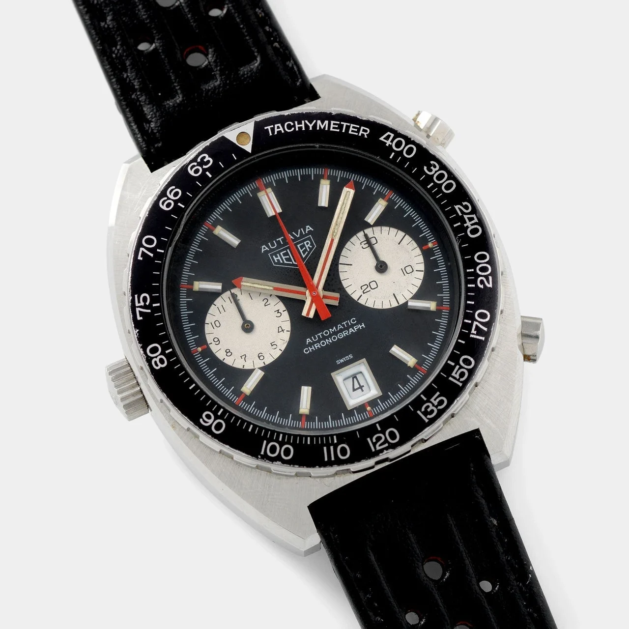 Heuer Autavia W-924 40 mm kol saati