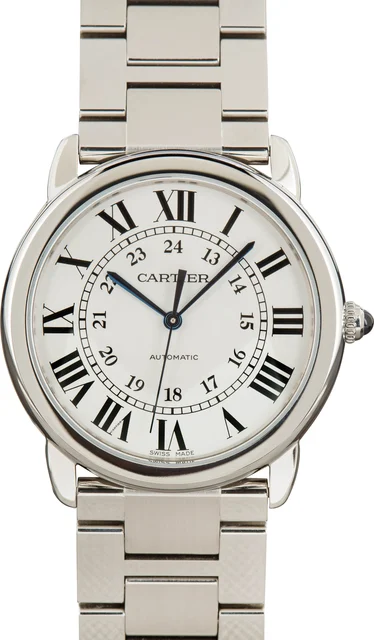 Cartier Ronde Solo De Stainless Steel WSRN0012 kol saati