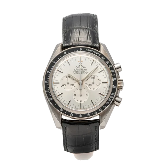 OMEGA OMEGA, REF. 148.0062, SPEEDMASTER, 25th ANNIVERSARY OF APOLLO XI, WHITE GOLD kol saa