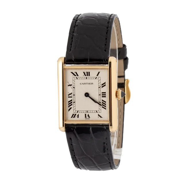 Cartier Tank Louis W1504856 Yellow Gold kol saati