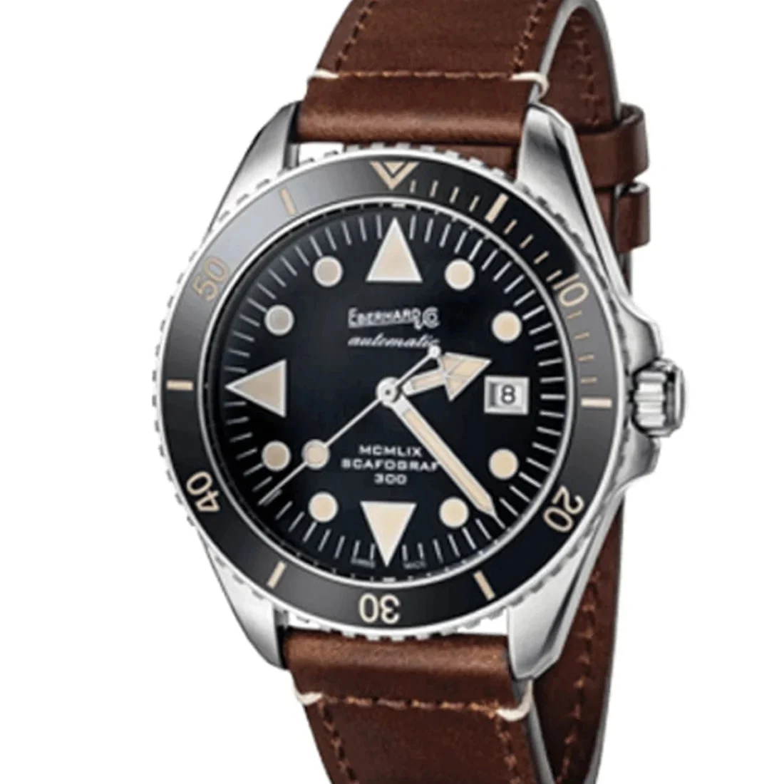 Eberhard & Co Scafograf 33238 43 mm kol saati