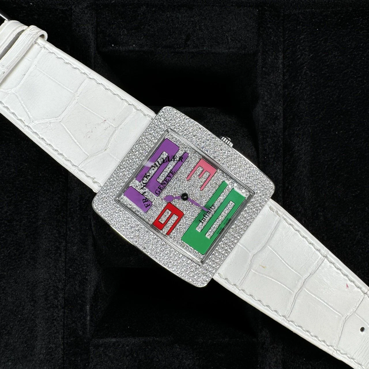 Franck Muller Col Drm A D4 Franck Muller 3740 QZ COL DRM A D4 44 mm kol saati