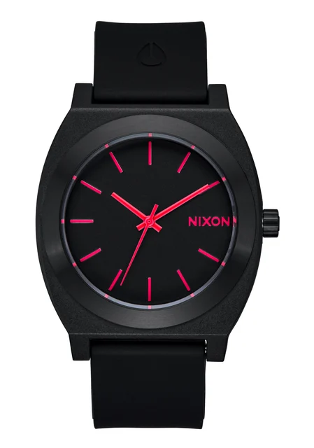 Nixon US Time Teller OPP - Black / Pink A1361-021-00 kol saati