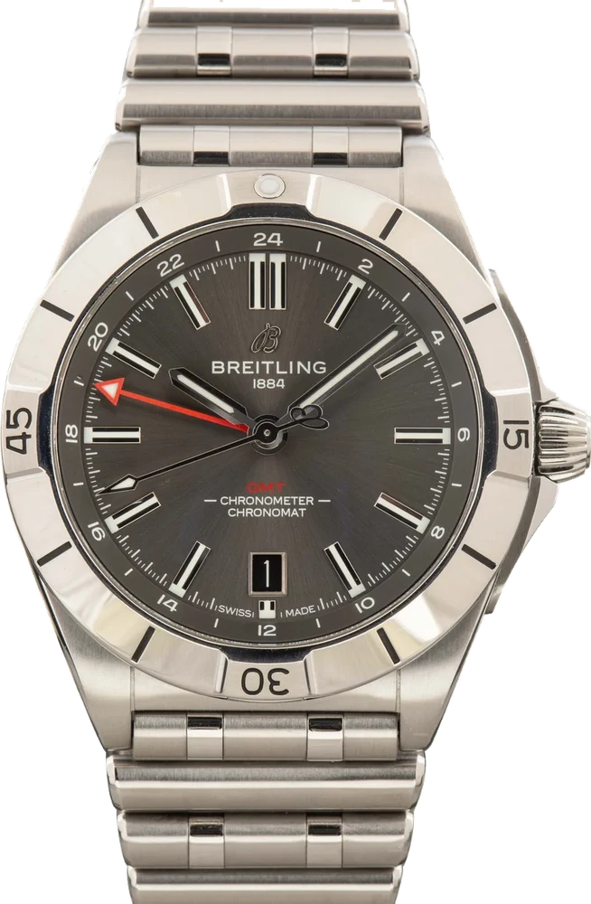 Breitling Chronomat Automatic GMT 40 Anthracite Dial A32398101M1A1 40 mm kol saati