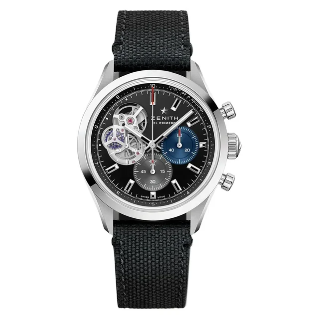 Zenith Primero 03.3300.3604/21.C822 39MM Black Matte Chro Zenith El Primero 03.3300.3604/2