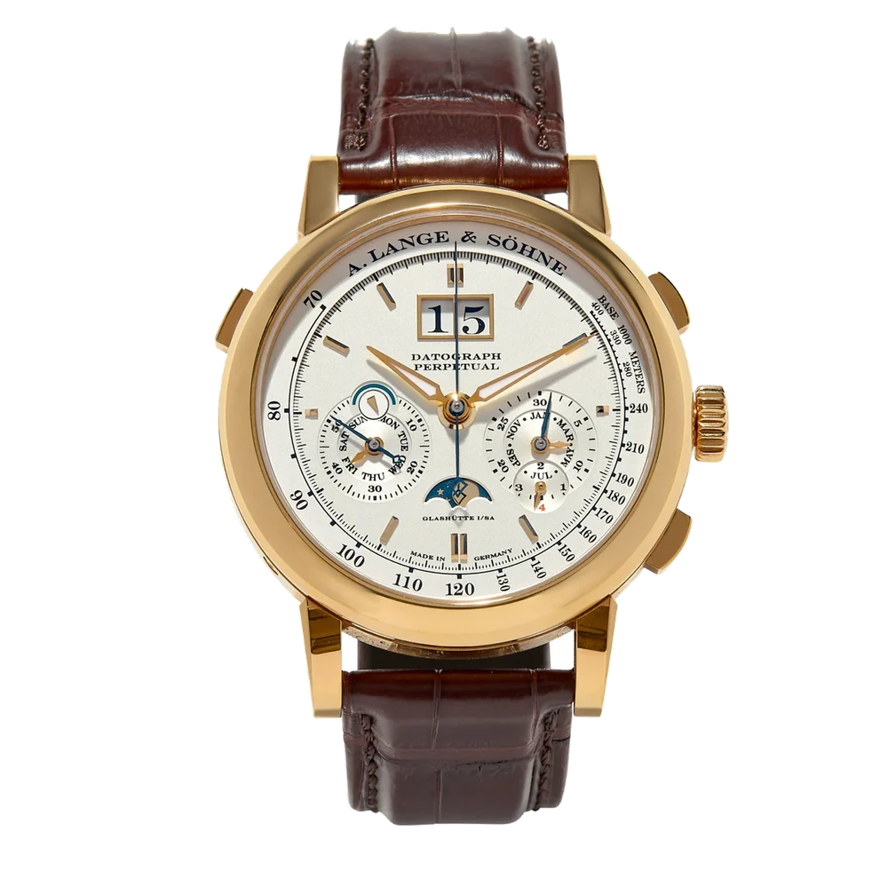 A. Lange & Sohne Ref. 410.032E, Datograph Perpetual, Pink gold kol saati