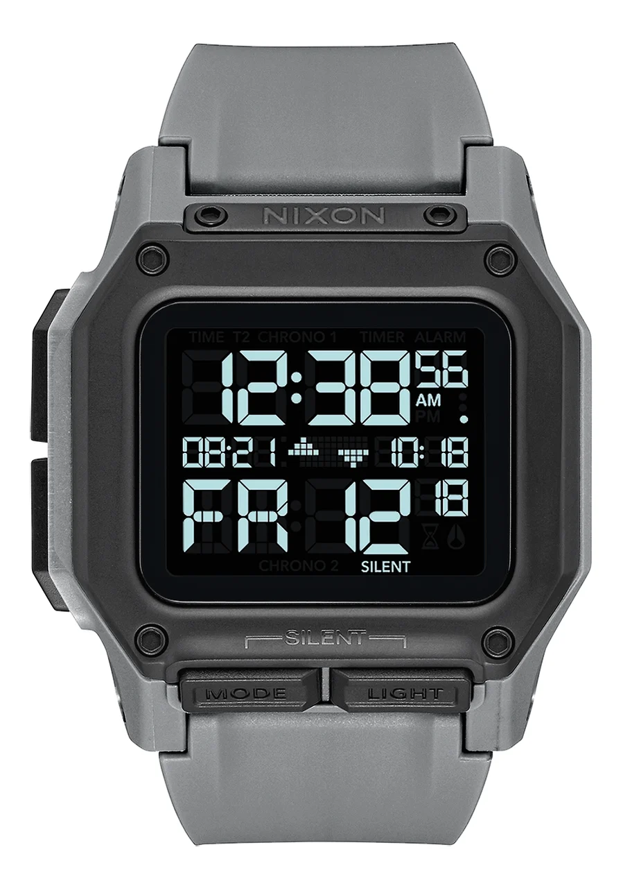 Nixon US Regulus - All Gunmetal A1180-632-00 46 mm kol saati