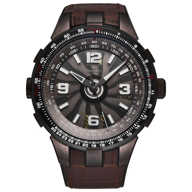 Perrelet Turbine Pilot Watch A1094/2A kol saati