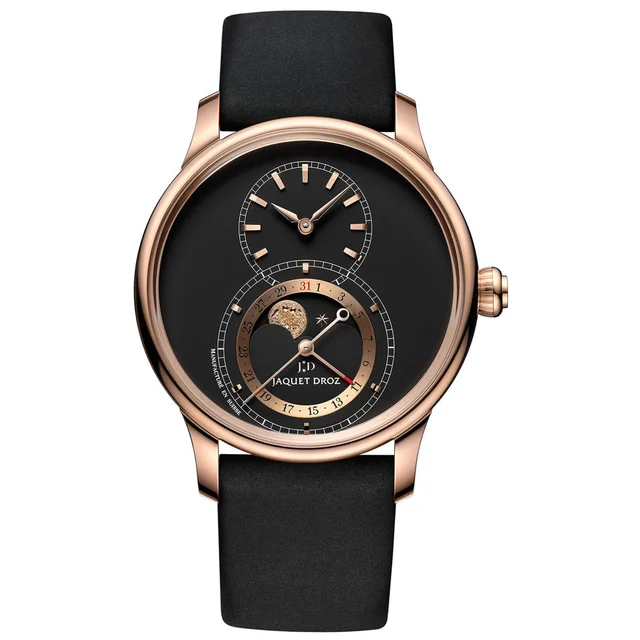 Jaquet Droz Grande Seconde Moon Matte Black J007523340 kol saati