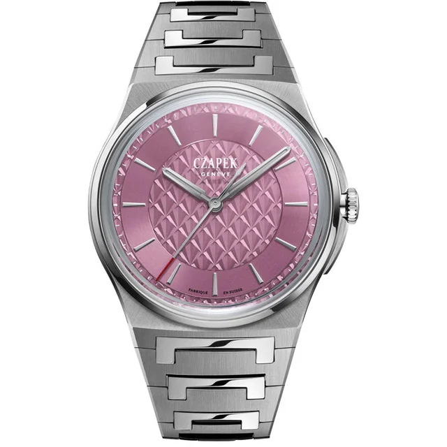 CZAPEK Antarctique S Sashiko Pink Lotus sashiko-pink-lotus kol saati