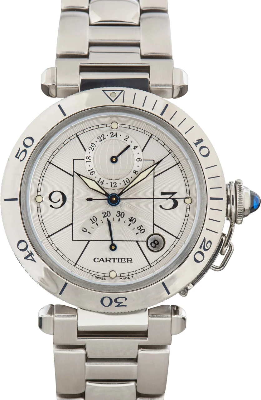 Cartier Pasha W31037H3 Stainless Steel kol saati