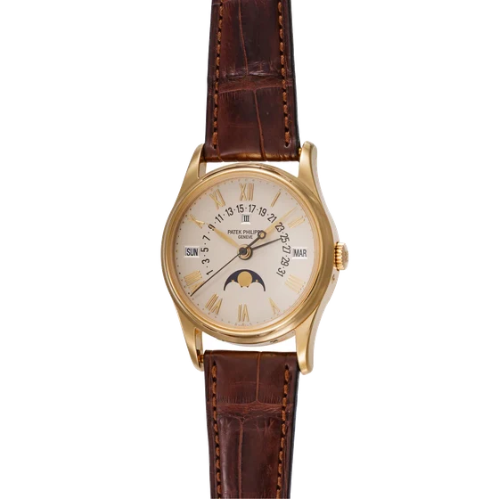 Patek Philippe PATEK PHILIPPE REF. 5050J-018 PERPETUAL CALENDAR, 18K YELLOW GOLD kol saati