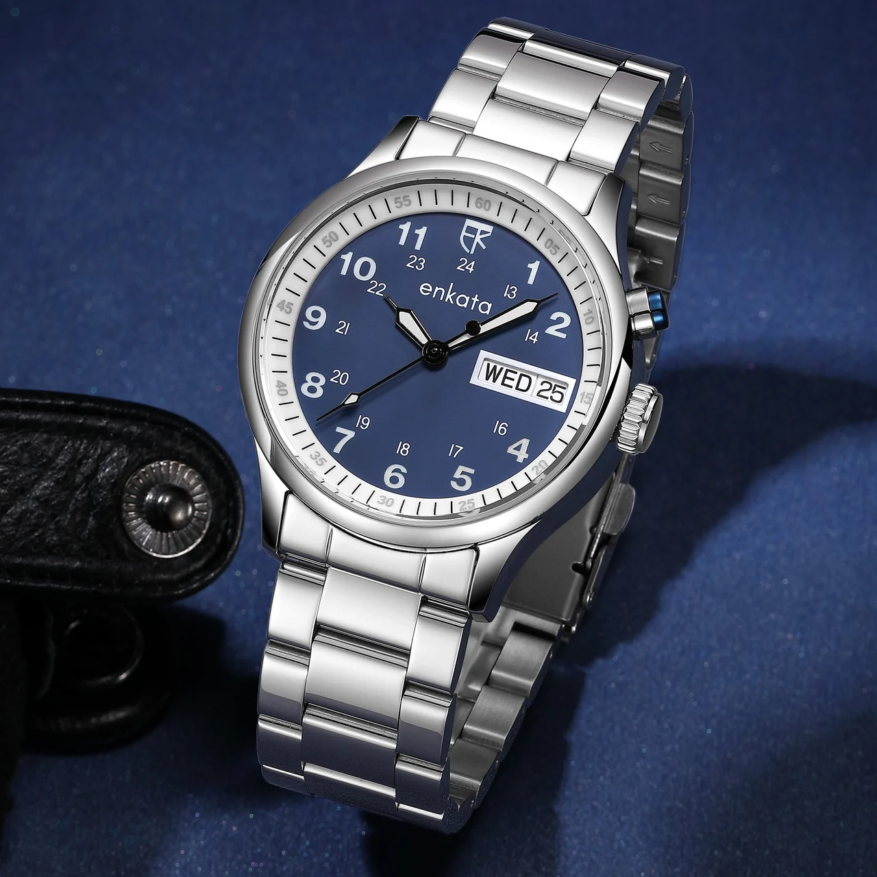 Enkatawatches Atlas – Teal Metallic S 40 mm kol saati