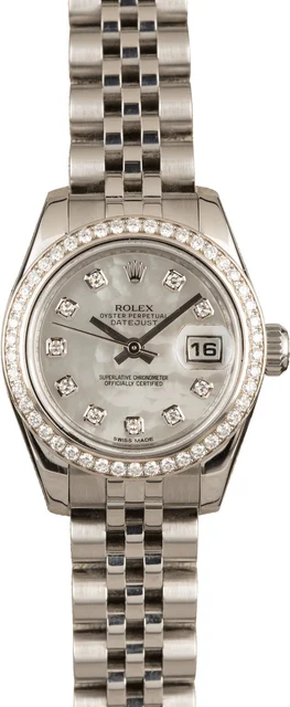 Rolex Datejust 179384 MOP Diamonds 179384MDJ kol saati