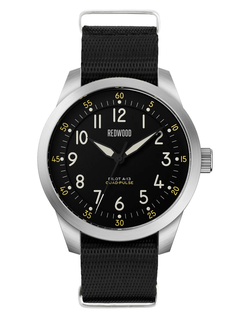 Redwood Pilot A-13 (Quad-Pulse) 42 mm kol saati