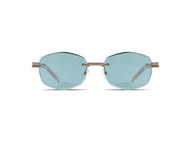 Komono Micah White Gold Matte Teal KOM-S20351 kol saati